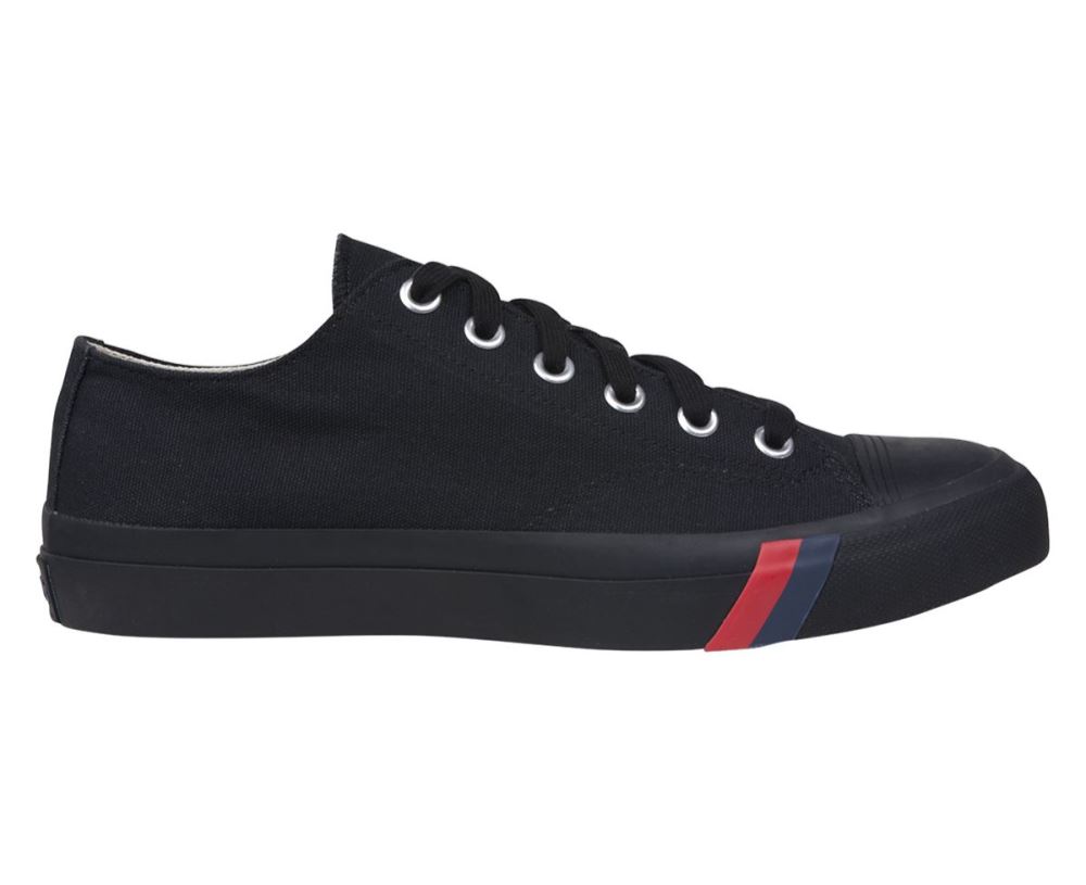 Unisex Royal Lo Sneaker Lo Tops | Keds Black / Black 4SdOlti0