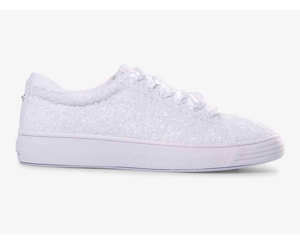 Women Alley Sequins Sneaker White 4fyeNmd6