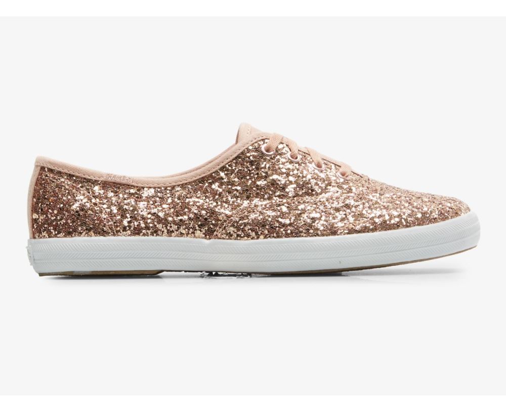 Women Champion Glitter Celebration Sneaker Rose Gold 9JM1wfZo