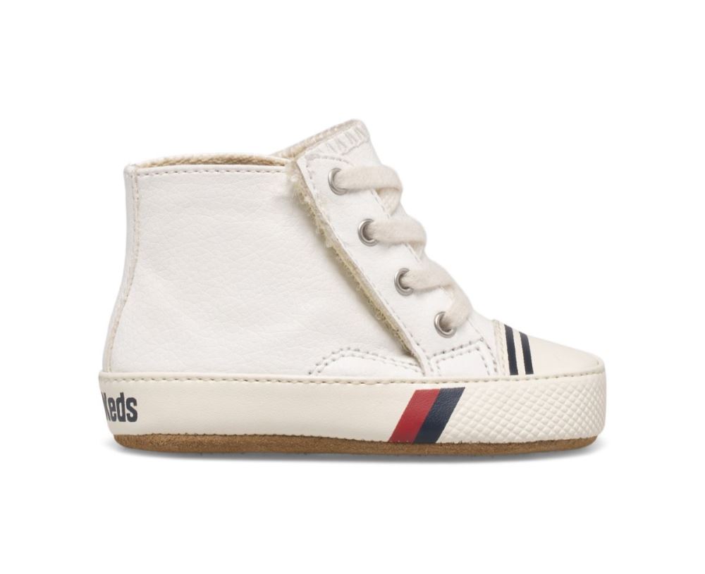 Little Kid Royal Hi Crib Sneaker White ASoTbNeS