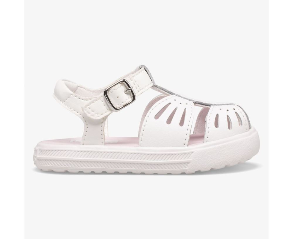 Big Kid Daphne Butterfly Leather White BDxzJDaq