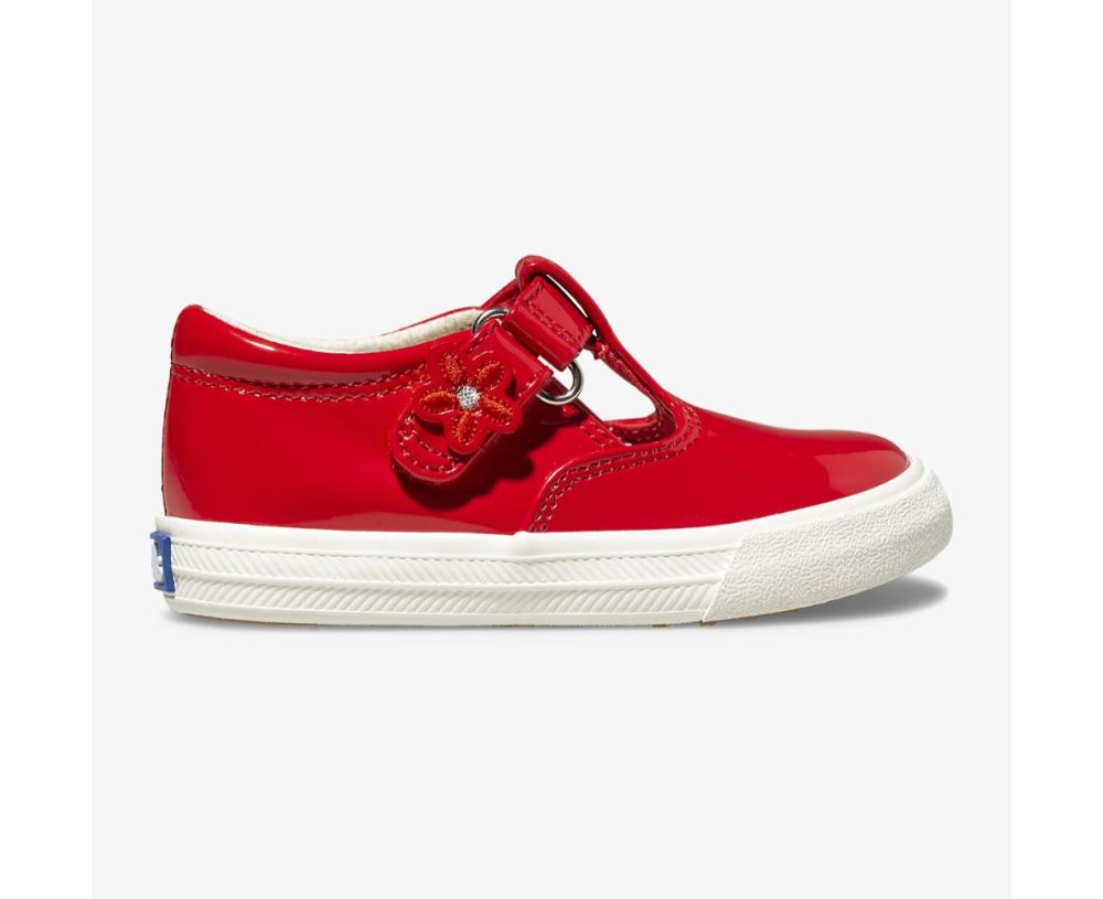 Big Kid Daphne Patent Sneaker Red FKcAXKiF