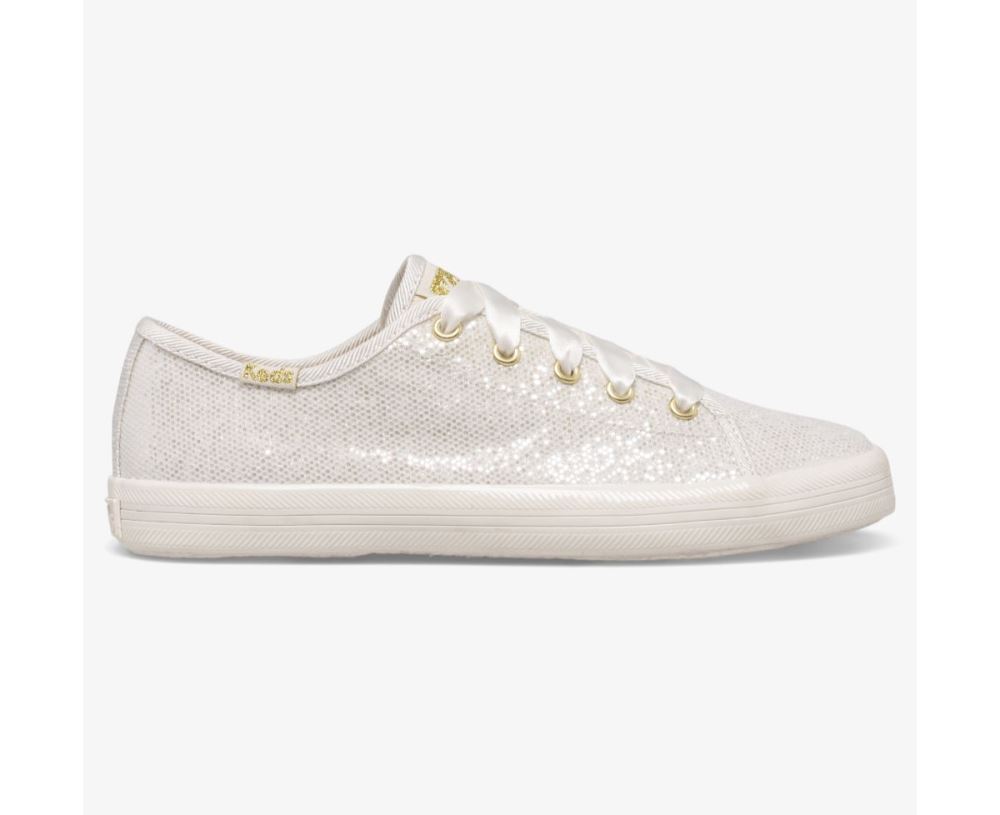 Big Kid Kickstart Celebrations Sneaker Ivory Sparkle Lb2YHHOy