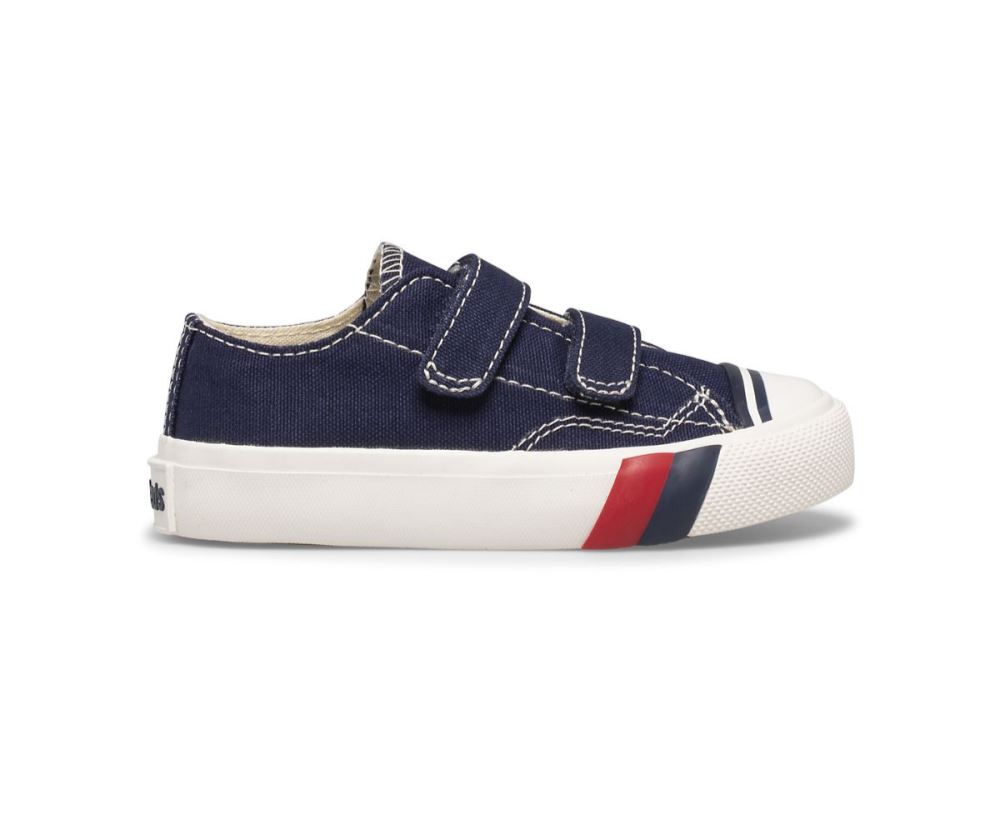 Big Kid Royal Lo HL Sneaker Navy M4SKmdL0