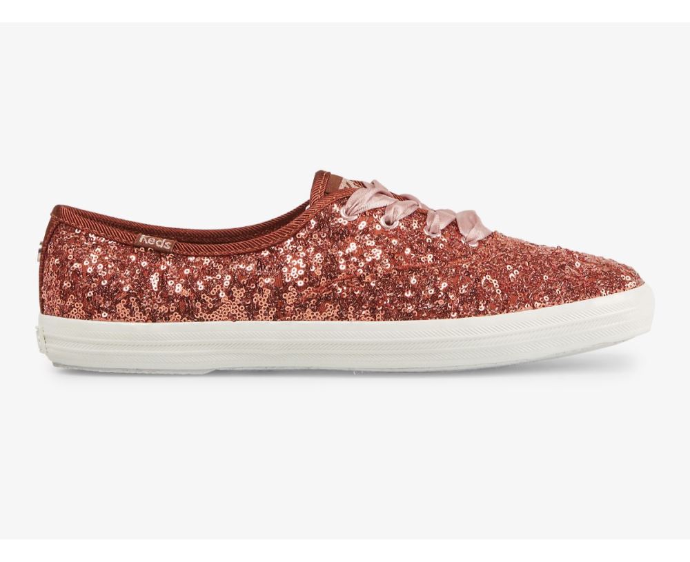 Women Champion Sequins Celebration Sneaker Burnt Sienna Nx0ZLiCL