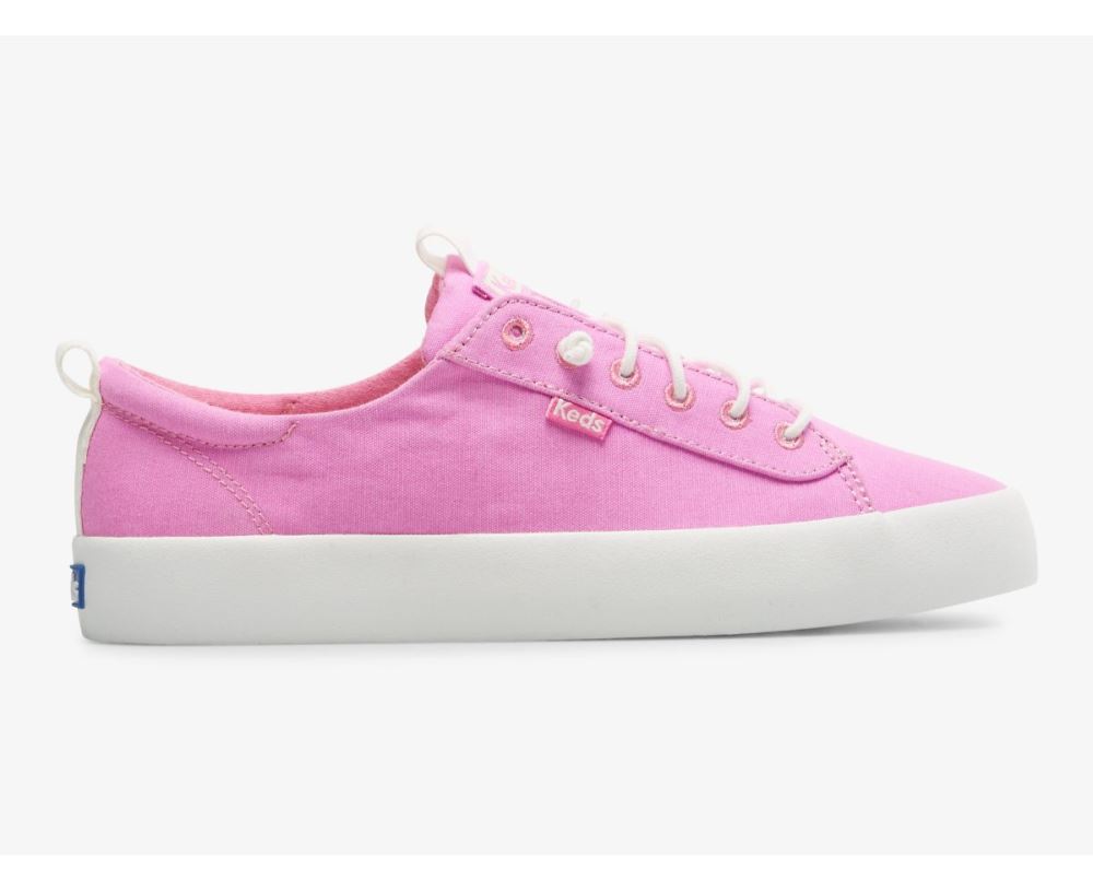 Women Kickback Canvas Neon Pink PHu0jHJH