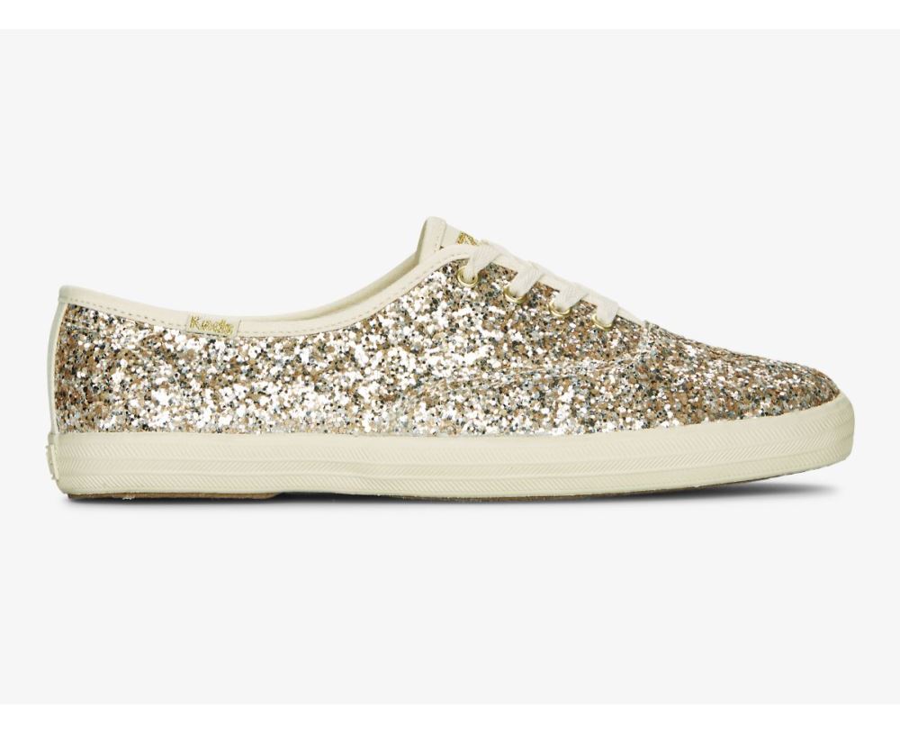 Women Champion Glitter Celebration Sneaker Gold Q77nO9ba