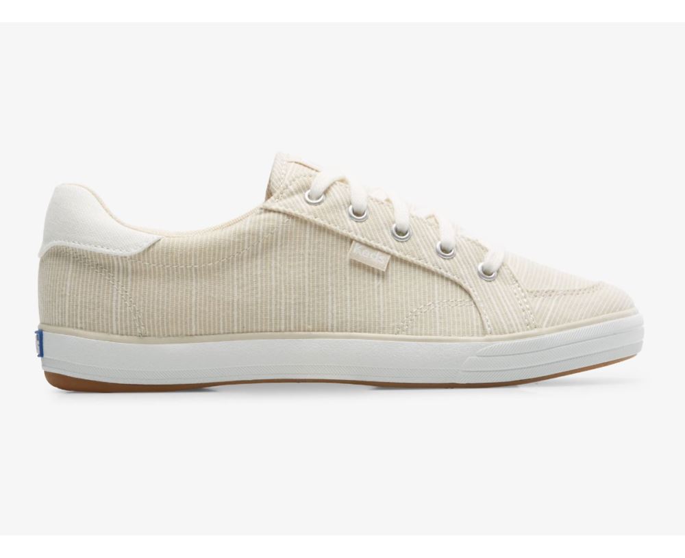 Women Center III Slub Stripe Tan Stripe VBKLyd8Y