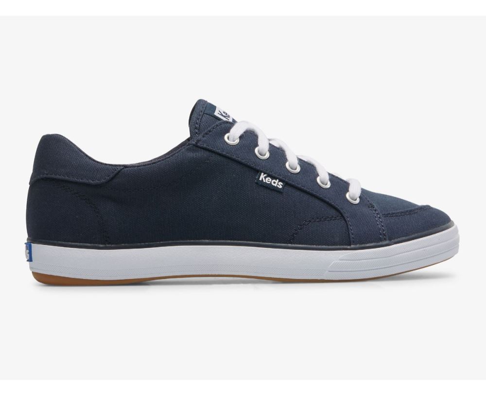 Women Center III Canvas Navy ZuDvvfDo