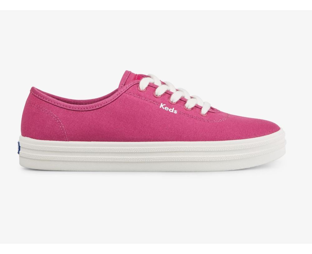 Women Breezie Canvas Sneaker Pink p3k3p1uG