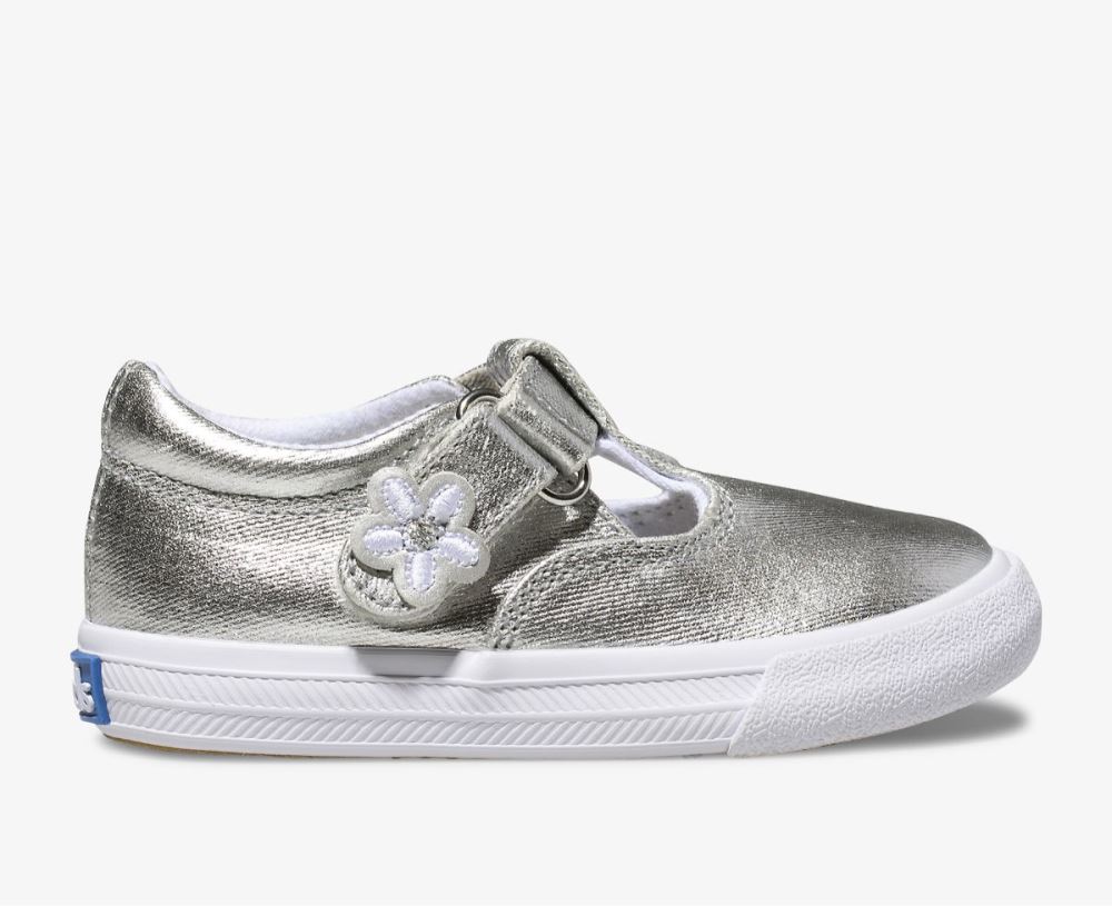 Little Kid Daphne Sneaker Silver u0uNmfwz