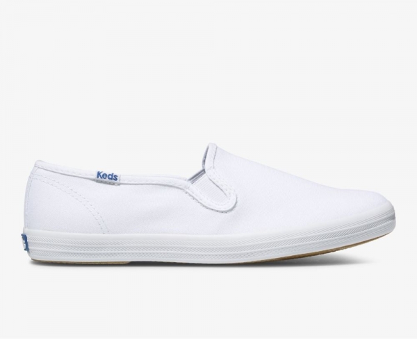 Keds Shoes Official Site Champion Slip On White ocYosAzB