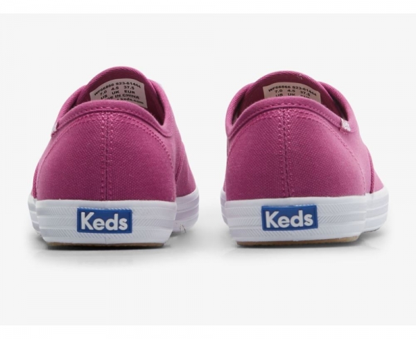 Women Keds Champion Feat. Organic Cotton Sneaker Purple rQGssYAt