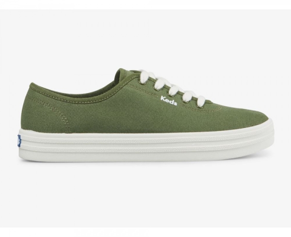 Women Breezie Canvas Sneaker Green qp0Obdt3