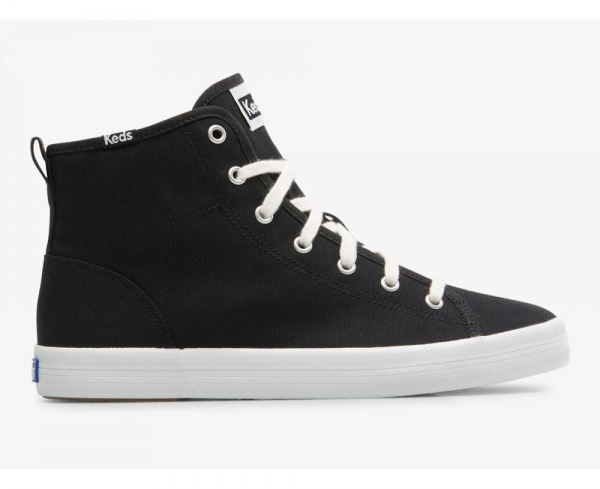 Women Kickstart Hi Canvas Black hTOSXxXZ