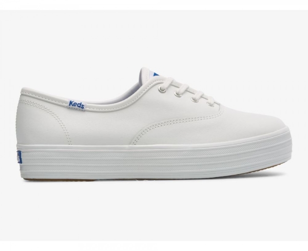 Women The Platform Leather White zGm0mCUB