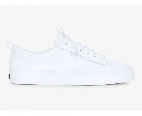 Women Kickback Leather Sneaker White VumgIf1u