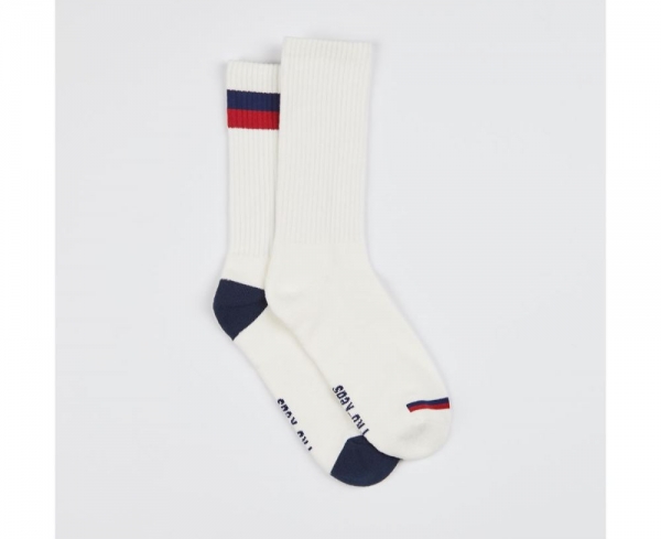 2PK Crew Socks Socks | Keds White SGaszFQk