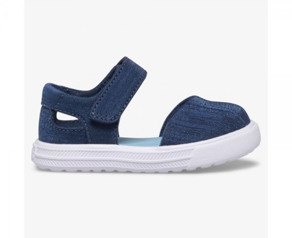 Little Kid Finlee Flex Sandal Navy Shimmer OTSNBlEl